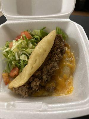 Puffy taco