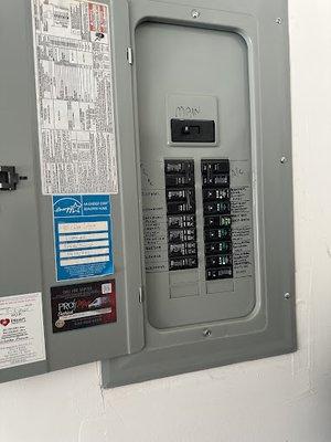 Updated Breaker Panel by Pro Max Electrical in Houston, Texas