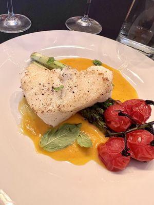 Sea Bass in Tomato Brodetto