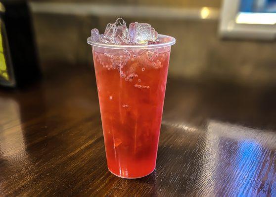 Handcrafted Guava Raspberry Refresher