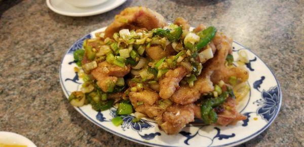 Crispy jalapeno pork chops are the truth!!!