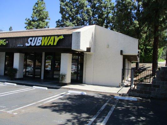 Front:  Subway