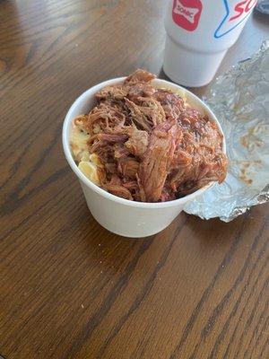 Mac n cheese with Pulled Pork