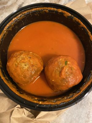 2 Piece Homemade Meatballs