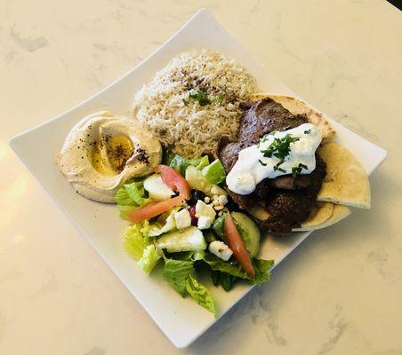 Gyro plate our most delicious plate