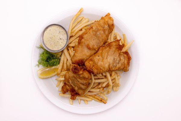 Fish & Chips 
 Fresh & Delicious