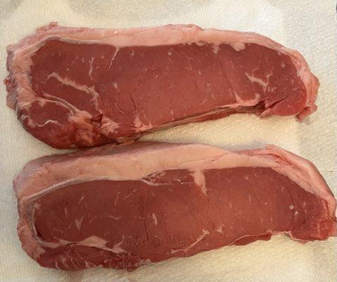 Sirloin steaks