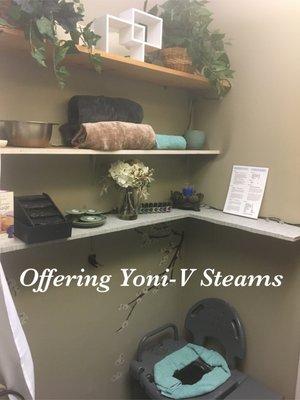 Private Yoni/V Steam Room