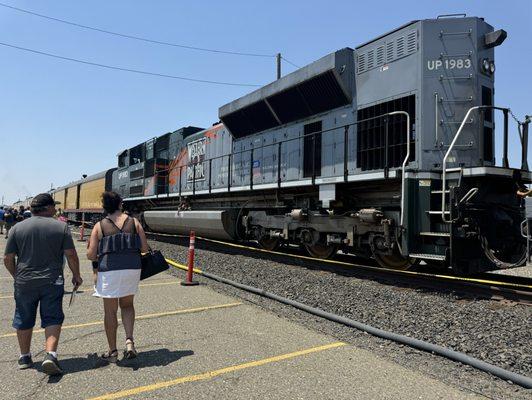 Another great view of the train