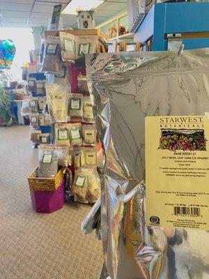 We carry over 50 plus bulk herbs!