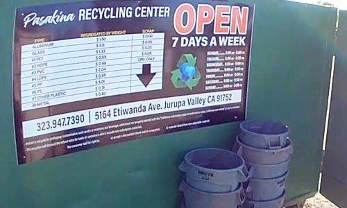 Pasakina Recycling Center- Compra de vidrio-