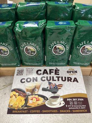 Only available here, Cafe Lareño is rich, creamy and smooth