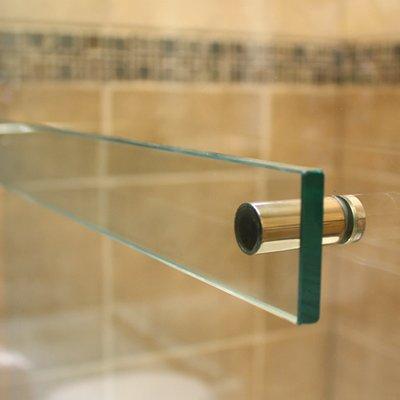 How about a Glass towel bar ? That will jazz it up a bit....