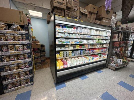 Dairy section