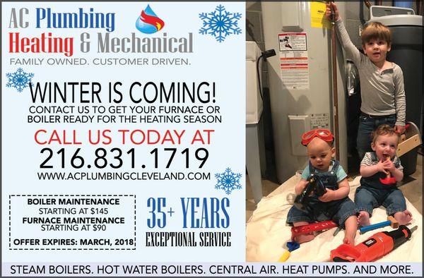 Our ad in the Beachwood Buzz