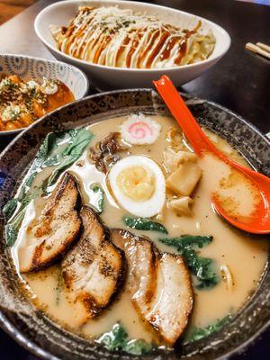 Tonkatsu ramen. A little disappointed as it was too salty.