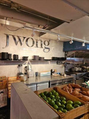 JWong has selection of fresh veggies on display