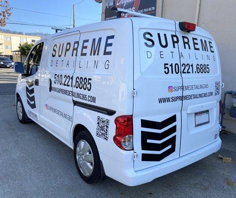 Supreme Detailing Small Van