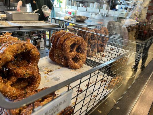 Pretzel display