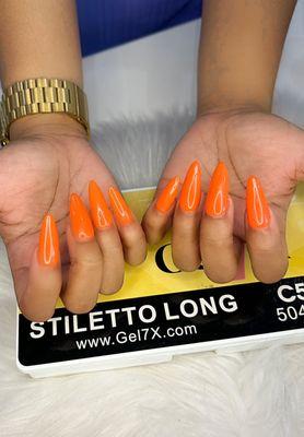 Gel7x nail art gelx