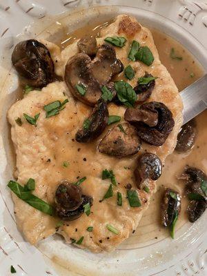 Chicken marsala