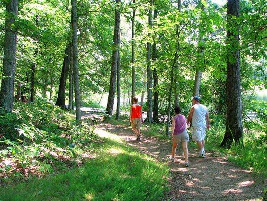 Nature Trails available at Park and Land Between the Lakes