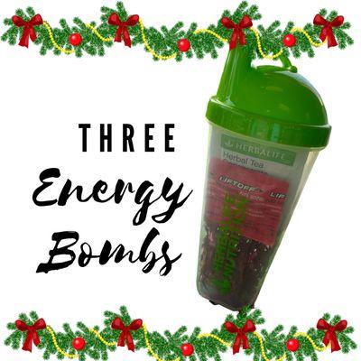 All the makings for 3 Energy Bombs. Great gift for anyone who loves Energy Bombs.