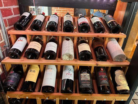 Extensive new & old world wine selection to pair with any seafood or steak