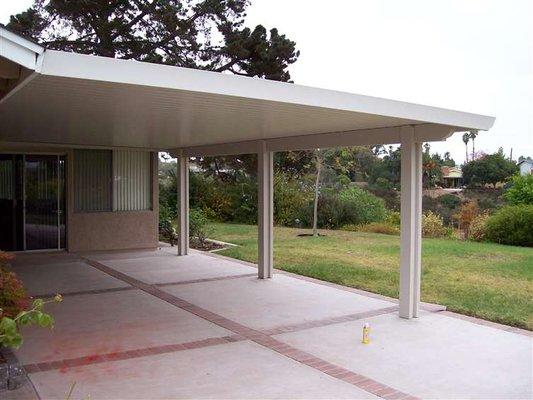 Laminated Roof Panels Patio Cover by California Doors and Windows