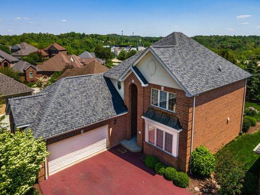 House in Pittsburgh after roof replacement