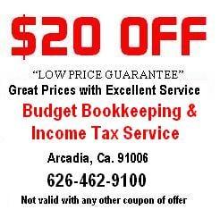 Budget Bookkeeping & Income Tax Services