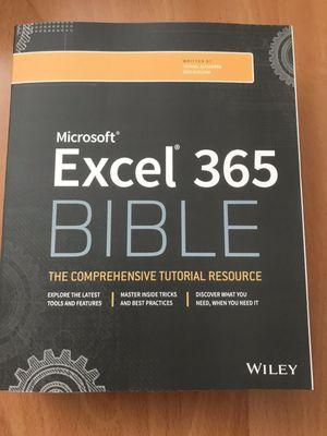 "Microsoft Excel 365 Bible" by Michael Alexander & Dick Kusleika