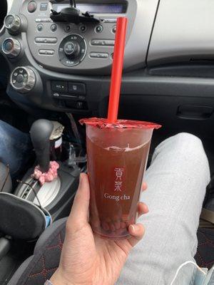 Wintermelon tea with red bean