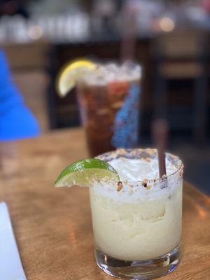 Coconut Pineapple Margarita and Long Island Ice Tea