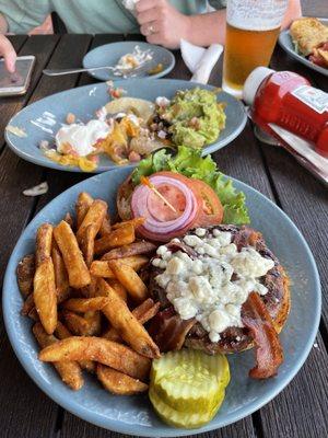 Bleu Cheese & Bacon Burger