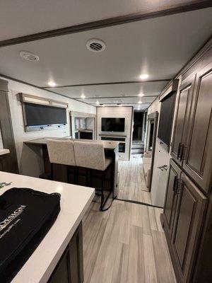 Interior of the Grand Design Solitude 390RK-R