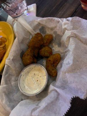 Avocado fries!!! Amazing