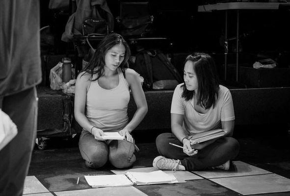 Chasing Papeles Writer/ Co-Director, Andrea Almario and Co-Director/ Bindlestiff Artistic Director, Aureen Almario.