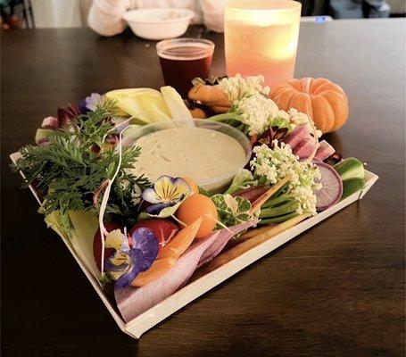 Crudités & hummus