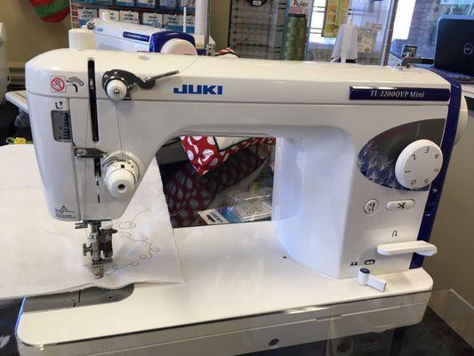 Juki quilting and sewing machines