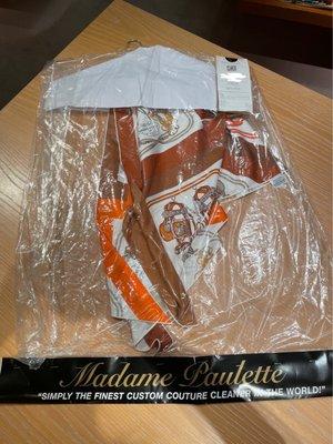 Damaged Hermes scarf picked up from Madame Paulette