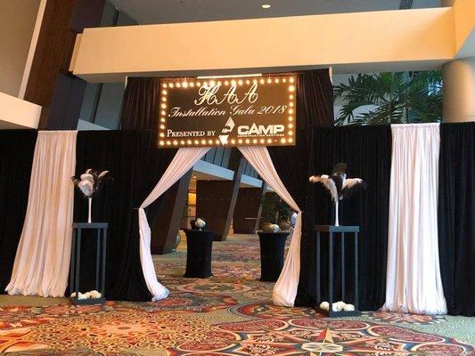 Corporate Gala Decor