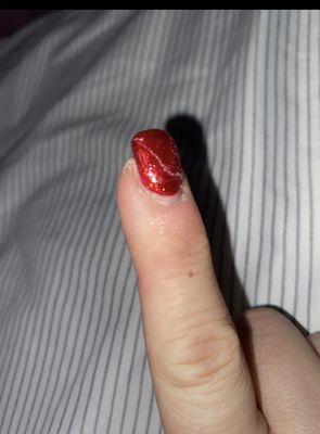 My nail broke in two days