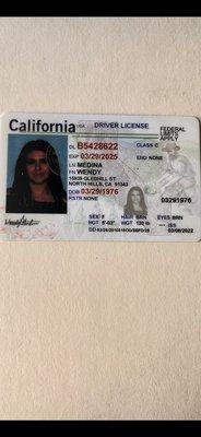 Driver license ID