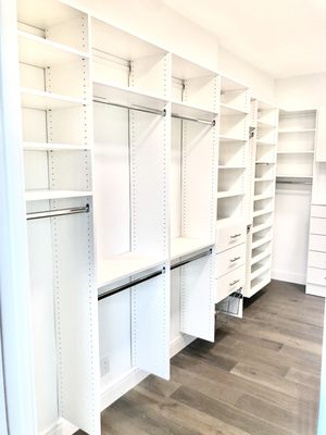 Master Walk-in closet