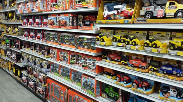 Just some of our cars and trucks that will keep the young ones imagination run wild.