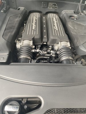 2012 Lamborghini Aventador coolant leak