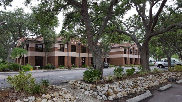 Exterior roadside view of our office building in the Wildewood Professional Park