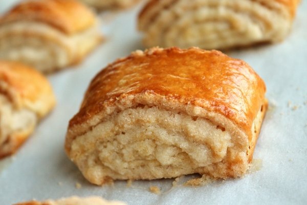 Armenian Gatapastry with similarities to both croissants and rugelach, but with a personality of its own -