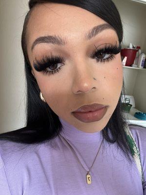 Mega / Volume Lash Set with Bottom Lashes